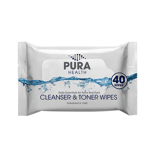 CLEANSER & TONER WIPES PACK OF 40