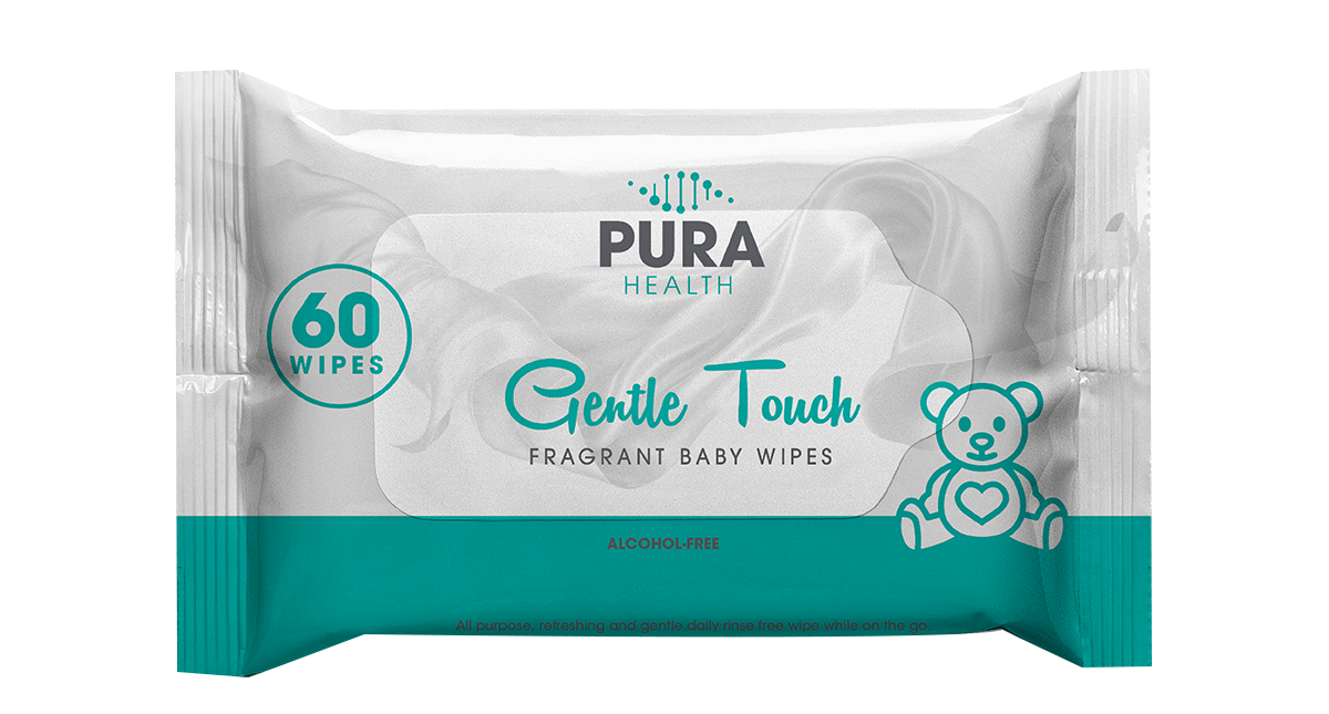 SCENTED BABY WIPES PACK OF 60